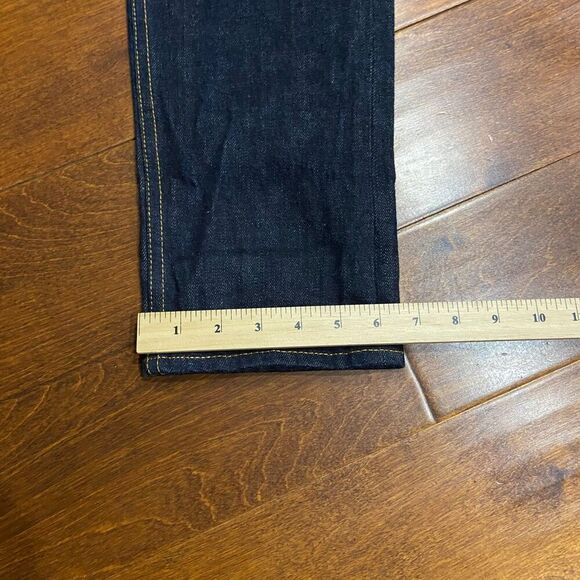 Brave Star Selvedge Skinny Japanese Raw Denim Blue Jeans USA Made Men's 30 x 34 - Picture 13 of 14